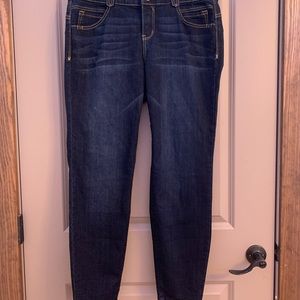 Blue democracy jeans